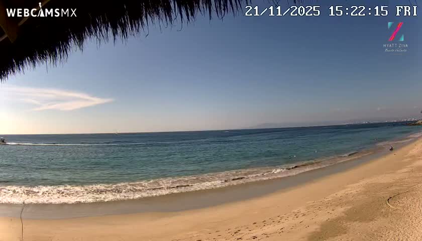 Hyatt Ziva, Playa Les Escates Beach Live Cam - Puerto Vallarta, Jalisco, Mexico