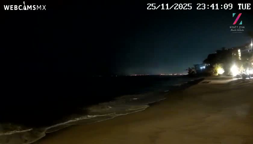 Hyatt Ziva, Playa Les Escates Beach Live Cam - Puerto Vallarta, Jalisco, Mexico