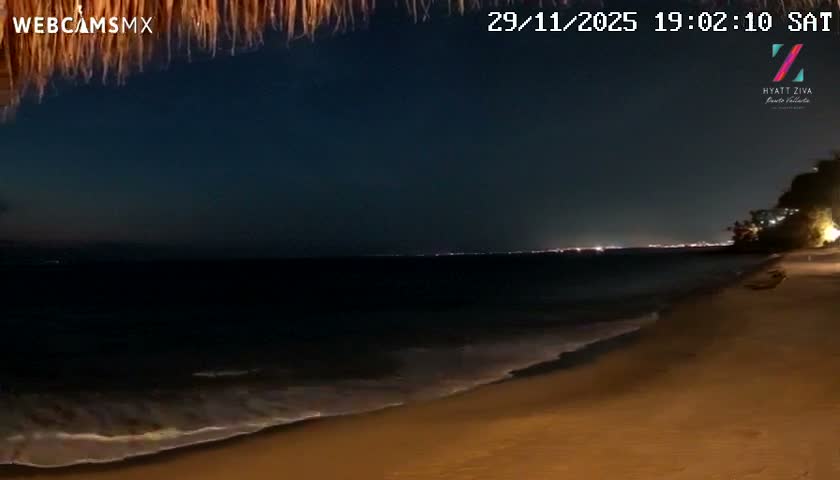 Hyatt Ziva, Playa Les Escates Beach Live Cam - Puerto Vallarta, Jalisco, Mexico