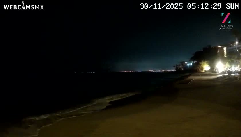 Hyatt Ziva, Playa Les Escates Beach Live Cam - Puerto Vallarta, Jalisco, Mexico