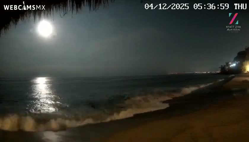 Hyatt Ziva, Playa Les Escates Beach Live Cam - Puerto Vallarta, Jalisco, Mexico