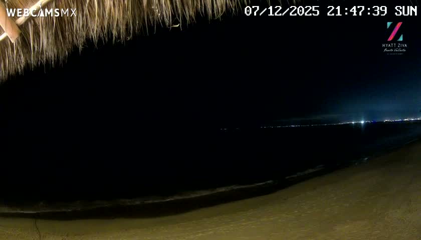 Hyatt Ziva, Playa Les Escates Beach Live Cam - Puerto Vallarta, Jalisco, Mexico