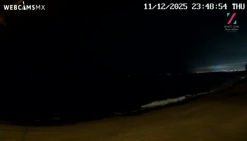 Hyatt Ziva, Playa Les Escates Beach Live Cam - Puerto Vallarta, Jalisco, Mexico