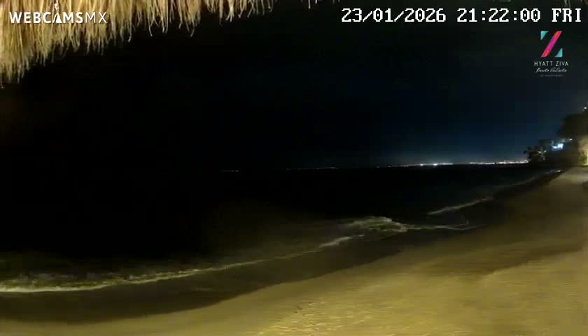 Hyatt Ziva, Playa Les Escates Beach Live Cam - Puerto Vallarta, Jalisco, Mexico