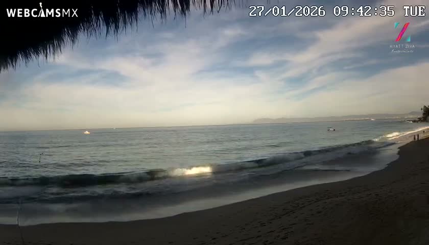 Hyatt Ziva, Playa Les Escates Beach Live Cam - Puerto Vallarta, Jalisco, Mexico