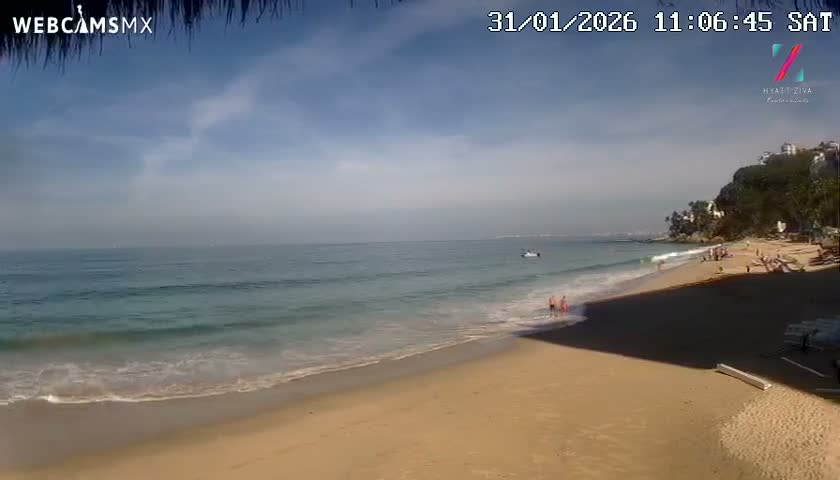 Hyatt Ziva, Playa Les Escates Beach Live Cam - Puerto Vallarta, Jalisco, Mexico