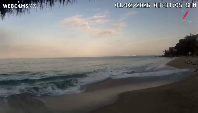 Hyatt Ziva, Playa Les Escates Beach Live Cam - Puerto Vallarta, Jalisco, Mexico