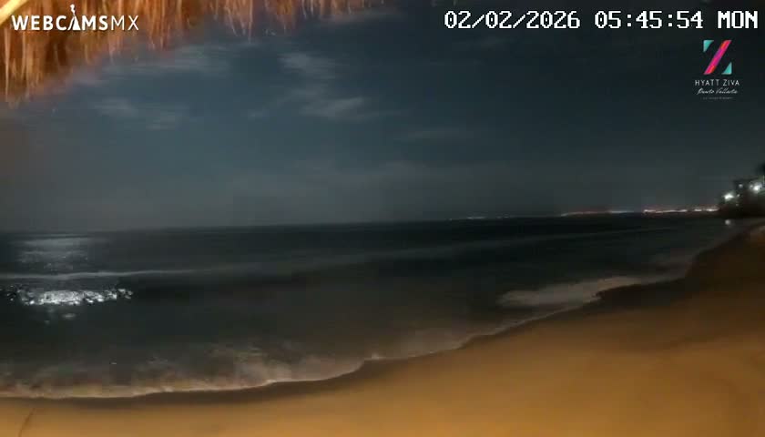 Hyatt Ziva, Playa Les Escates Beach Live Cam - Puerto Vallarta, Jalisco, Mexico