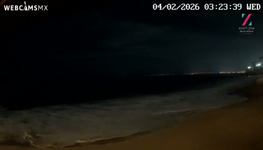 Hyatt Ziva, Playa Les Escates Beach Live Cam - Puerto Vallarta, Jalisco, Mexico