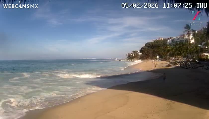 Hyatt Ziva, Playa Les Escates Beach Live Cam - Puerto Vallarta, Jalisco, Mexico