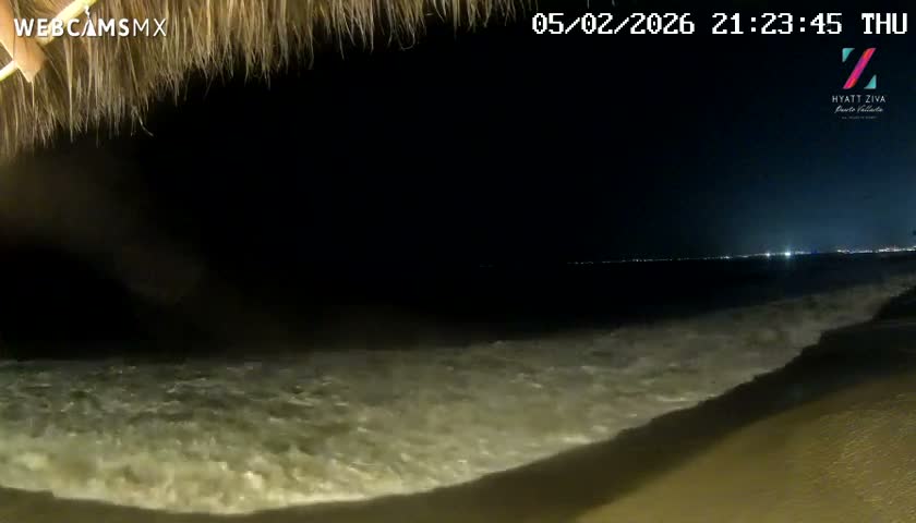 Hyatt Ziva, Playa Les Escates Beach Live Cam - Puerto Vallarta, Jalisco, Mexico
