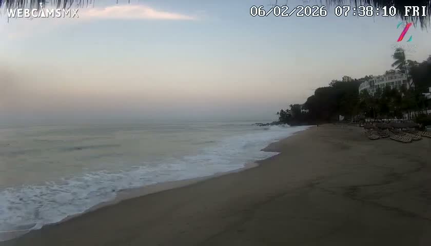 Hyatt Ziva, Playa Les Escates Beach Live Cam - Puerto Vallarta, Jalisco, Mexico