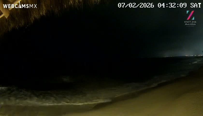 Hyatt Ziva, Playa Les Escates Beach Live Cam - Puerto Vallarta, Jalisco, Mexico