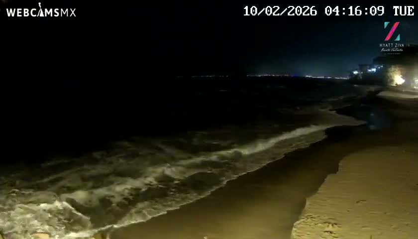 Hyatt Ziva, Playa Les Escates Beach Live Cam - Puerto Vallarta, Jalisco, Mexico
