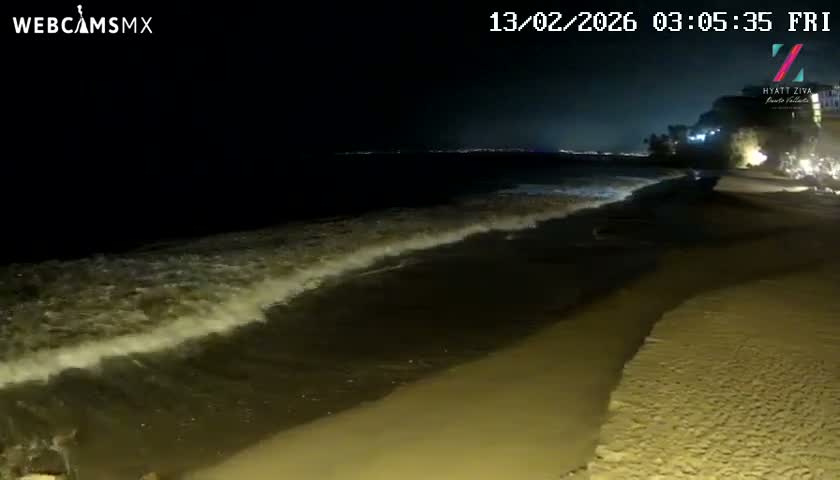 Hyatt Ziva, Playa Les Escates Beach Live Cam - Puerto Vallarta, Jalisco, Mexico
