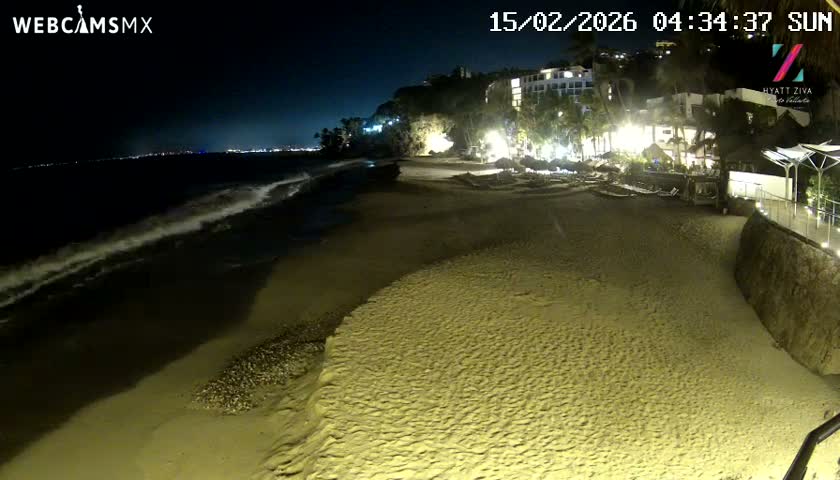 Hyatt Ziva, Playa Les Escates Beach Live Cam - Puerto Vallarta, Jalisco, Mexico