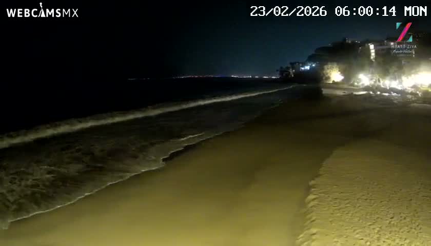 Hyatt Ziva, Playa Les Escates Beach Live Cam - Puerto Vallarta, Jalisco, Mexico