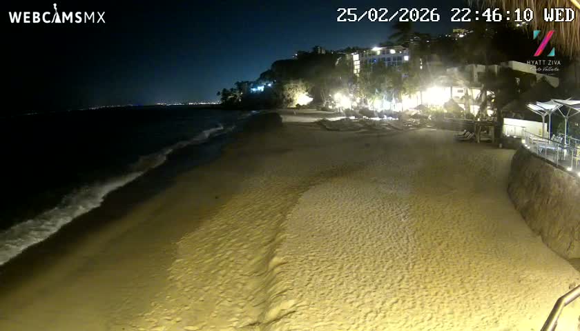 Hyatt Ziva, Playa Les Escates Beach Live Cam - Puerto Vallarta, Jalisco, Mexico