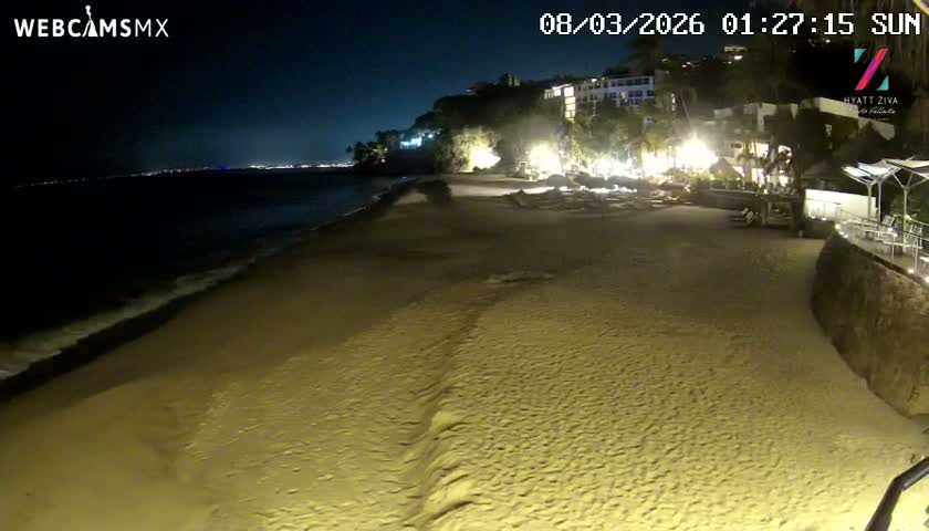 Hyatt Ziva, Playa Les Escates Beach Live Cam - Puerto Vallarta, Jalisco, Mexico