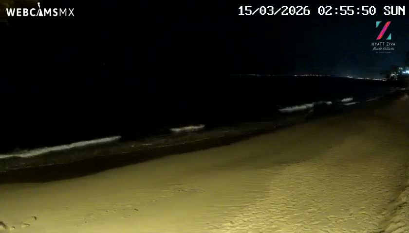 Hyatt Ziva, Playa Les Escates Beach Live Cam - Puerto Vallarta, Jalisco, Mexico