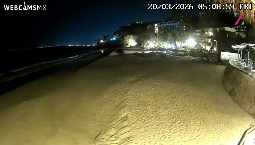 Hyatt Ziva, Playa Les Escates Beach Live Cam - Puerto Vallarta, Jalisco, Mexico