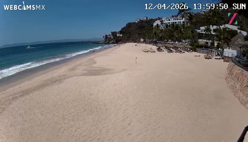 Hyatt Ziva, Playa Les Escates Beach Live Cam - Puerto Vallarta, Jalisco, Mexico
