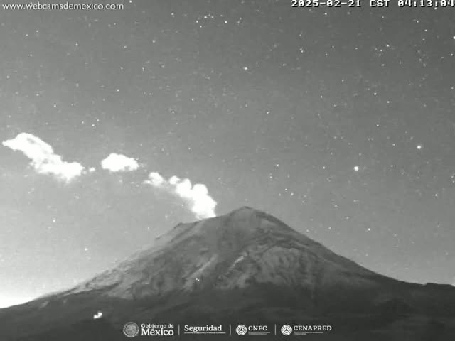 Volcán Popocatepetl Volcano from Centro Altzomoni - San Rafael,  Estado de México, Mexico