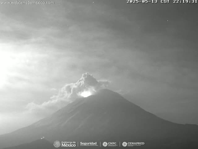 Volcán Popocatepetl Volcano from Centro Altzomoni - San Rafael,  Estado de México, Mexico