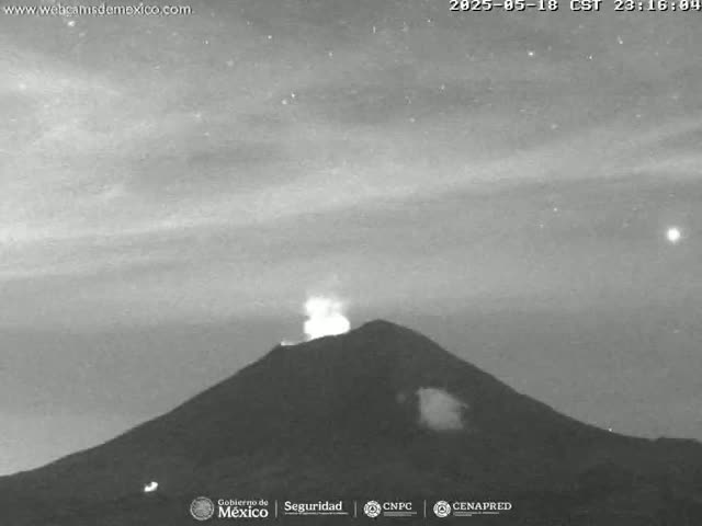 Volcán Popocatepetl Volcano from Centro Altzomoni - San Rafael,  Estado de México, Mexico