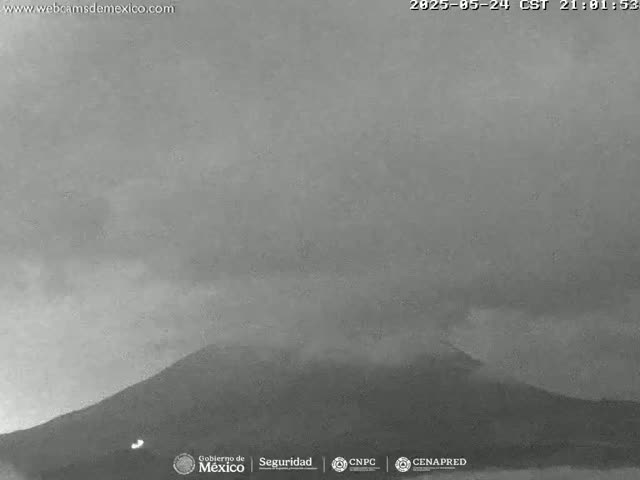 Volcán Popocatepetl Volcano from Centro Altzomoni - San Rafael,  Estado de México, Mexico
