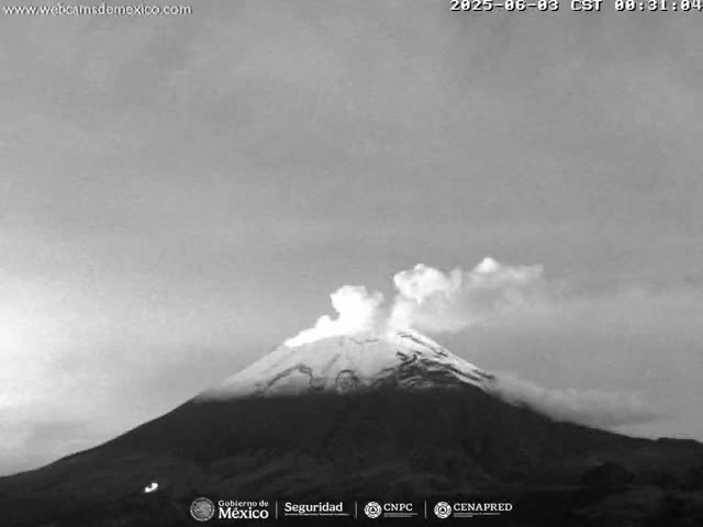 Volcán Popocatepetl Volcano from Centro Altzomoni - San Rafael,  Estado de México, Mexico