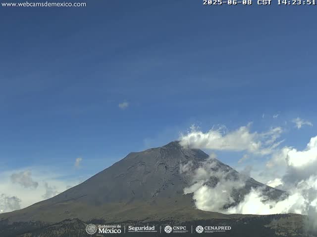 Volcán Popocatepetl Volcano from Centro Altzomoni - San Rafael,  Estado de México, Mexico