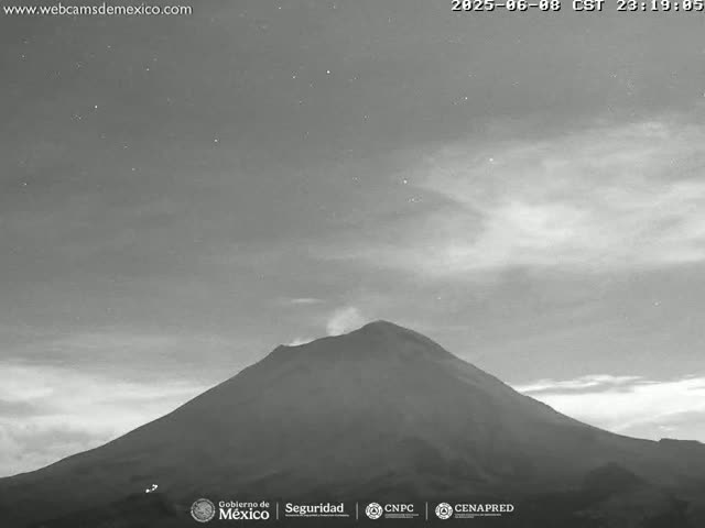 Volcán Popocatepetl Volcano from Centro Altzomoni - San Rafael,  Estado de México, Mexico