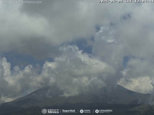 Volcán Popocatepetl Volcano from Centro Altzomoni - San Rafael,  Estado de México, Mexico