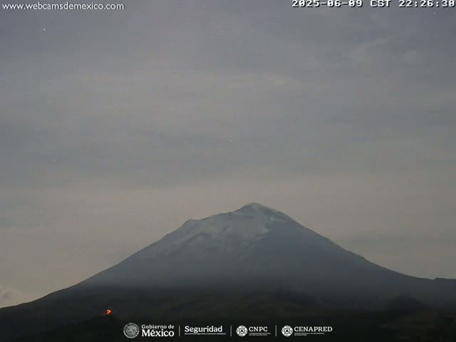 Volcán Popocatepetl Volcano from Centro Altzomoni - San Rafael,  Estado de México, Mexico
