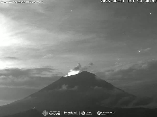Volcán Popocatepetl Volcano from Centro Altzomoni - San Rafael,  Estado de México, Mexico