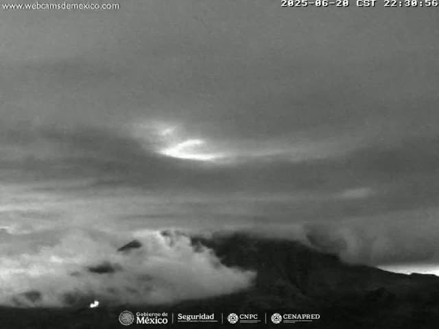 Volcán Popocatepetl Volcano from Centro Altzomoni - San Rafael,  Estado de México, Mexico