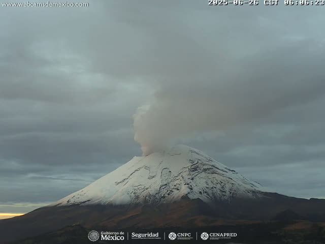 Volcán Popocatepetl Volcano from Centro Altzomoni - San Rafael,  Estado de México, Mexico