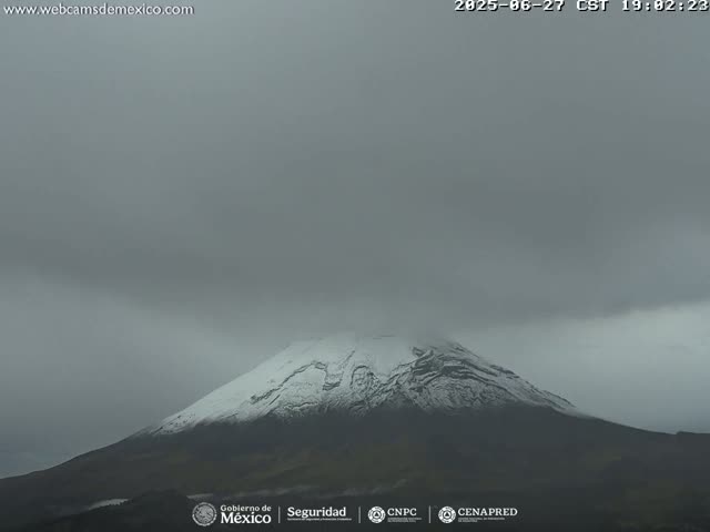 Volcán Popocatepetl Volcano from Centro Altzomoni - San Rafael,  Estado de México, Mexico