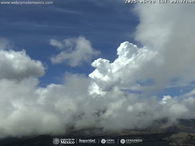 Volcán Popocatepetl Volcano from Centro Altzomoni - San Rafael,  Estado de México, Mexico