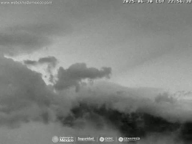 Volcán Popocatepetl Volcano from Centro Altzomoni - San Rafael,  Estado de México, Mexico