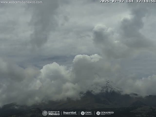Volcán Popocatepetl Volcano from Centro Altzomoni - San Rafael,  Estado de México, Mexico
