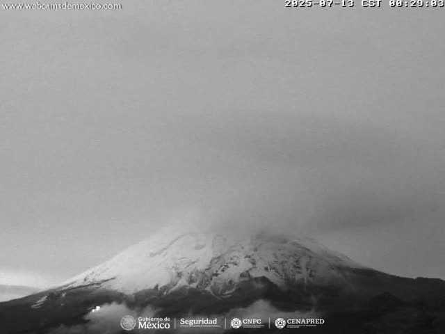 Volcán Popocatepetl Volcano from Centro Altzomoni - San Rafael,  Estado de México, Mexico