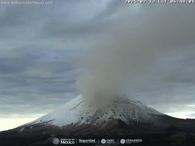 Volcán Popocatepetl Volcano from Centro Altzomoni - San Rafael,  Estado de México, Mexico