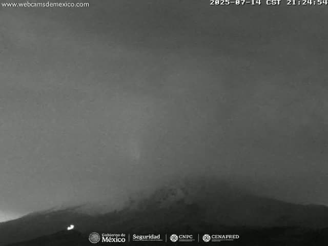 Volcán Popocatepetl Volcano from Centro Altzomoni - San Rafael,  Estado de México, Mexico