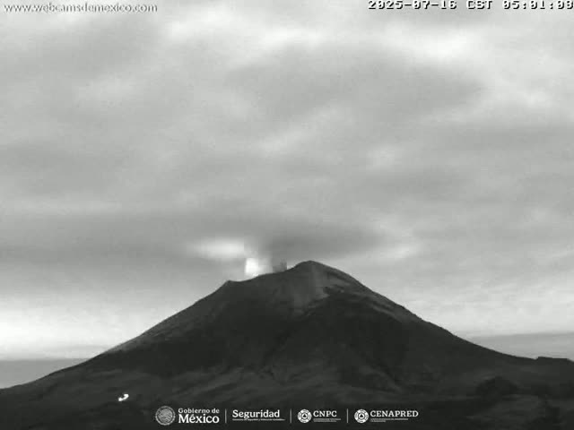 Volcán Popocatepetl Volcano from Centro Altzomoni - San Rafael,  Estado de México, Mexico