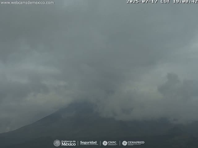 Volcán Popocatepetl Volcano from Centro Altzomoni - San Rafael,  Estado de México, Mexico