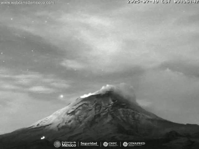 Volcán Popocatepetl Volcano from Centro Altzomoni - San Rafael,  Estado de México, Mexico