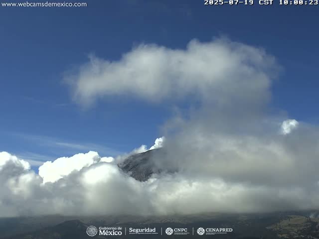 Volcán Popocatepetl Volcano from Centro Altzomoni - San Rafael,  Estado de México, Mexico