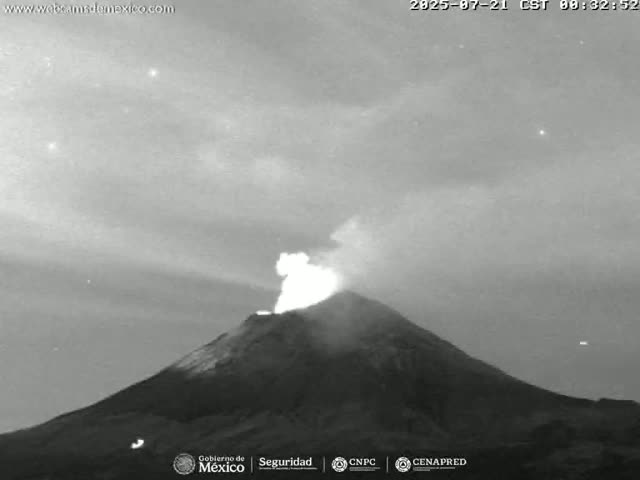 Volcán Popocatepetl Volcano from Centro Altzomoni - San Rafael,  Estado de México, Mexico